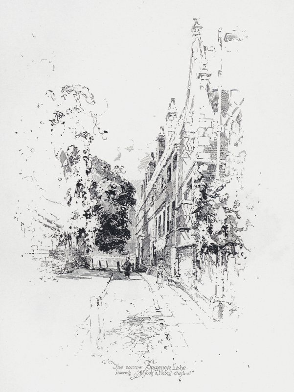 Dar Brasenose Lane, Oxford, All Souls