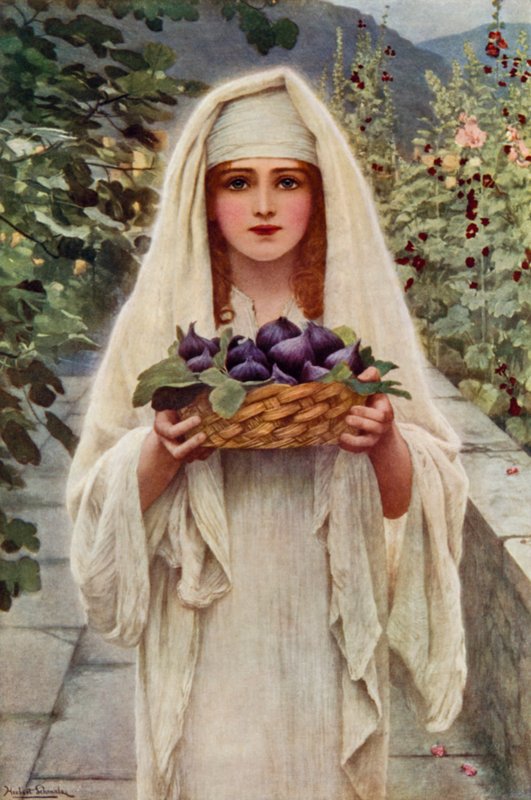 Çocuk Meryem by Herbert Gustave after Schmalz
