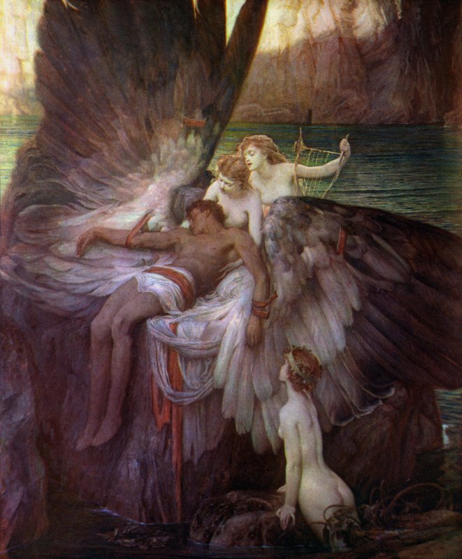 İkarus için Ağıt by Herbert James Draper
