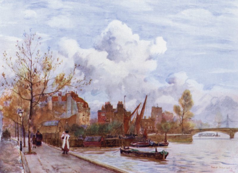 Chelsea (renkli taş) by Herbert Menzies (after) Marshall