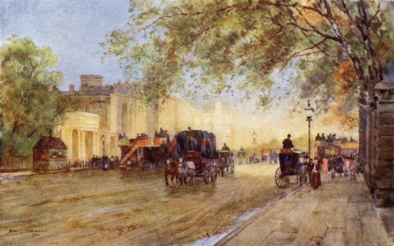 Hyde Park Köşesi (renkli taş) by Herbert Menzies (after) Marshall