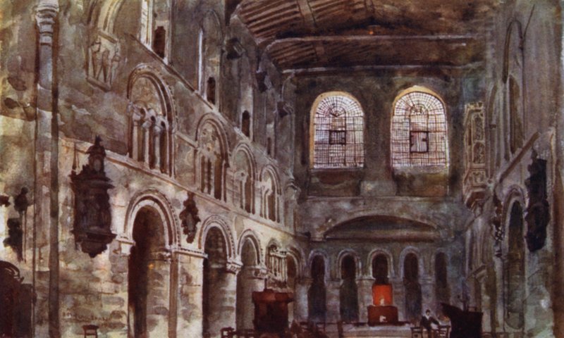 Restorasyondan önce St Bartholomew