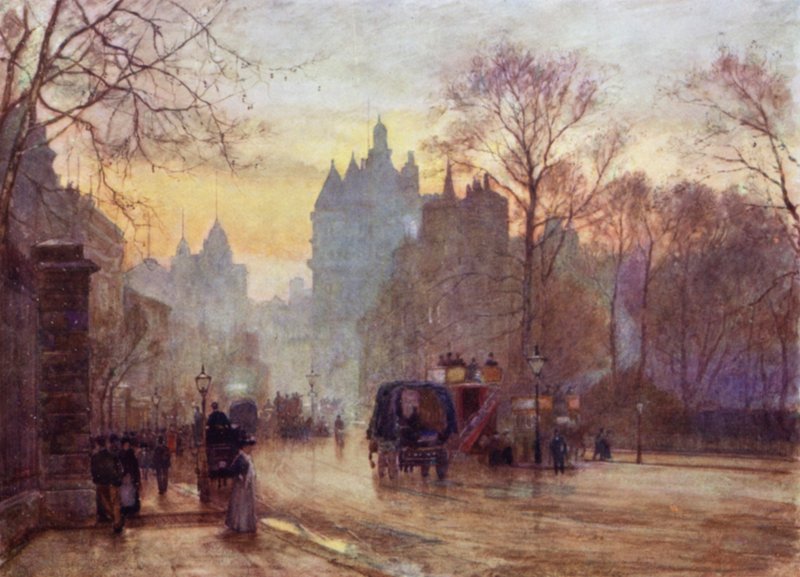 Knightsbridge (renkli taş) by Herbert Menzies (after) Marshall