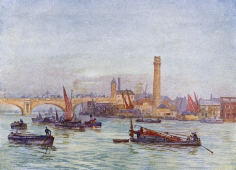 Shot Tower, vb (renkli taş) by Herbert Menzies (after) Marshall