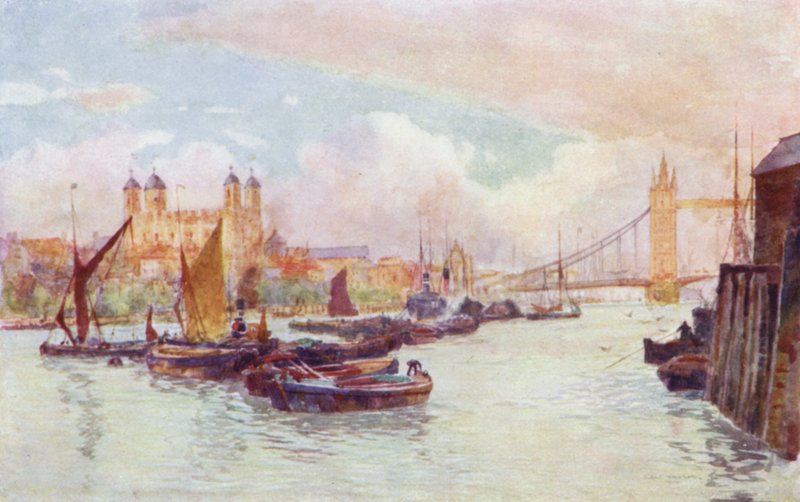 Kule ve Üst Havuz (renkli taş) by Herbert Menzies (after) Marshall