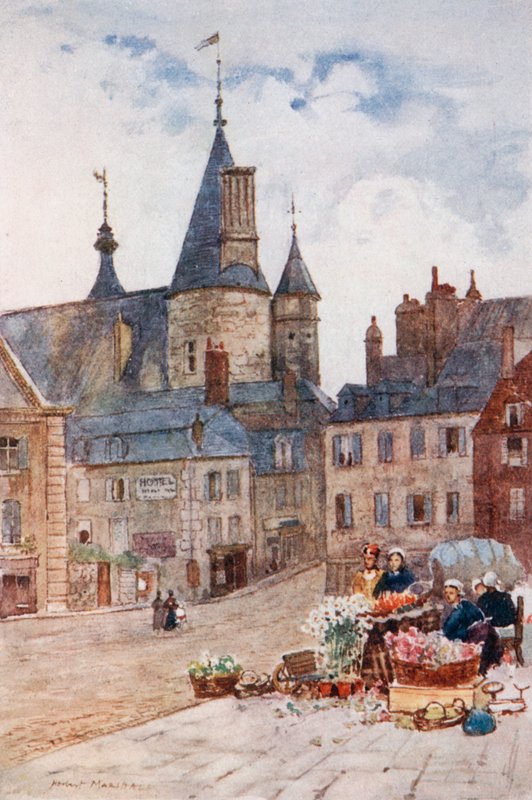 Hotel-de-Ville, Nevers by Herbert Menzies Marshall