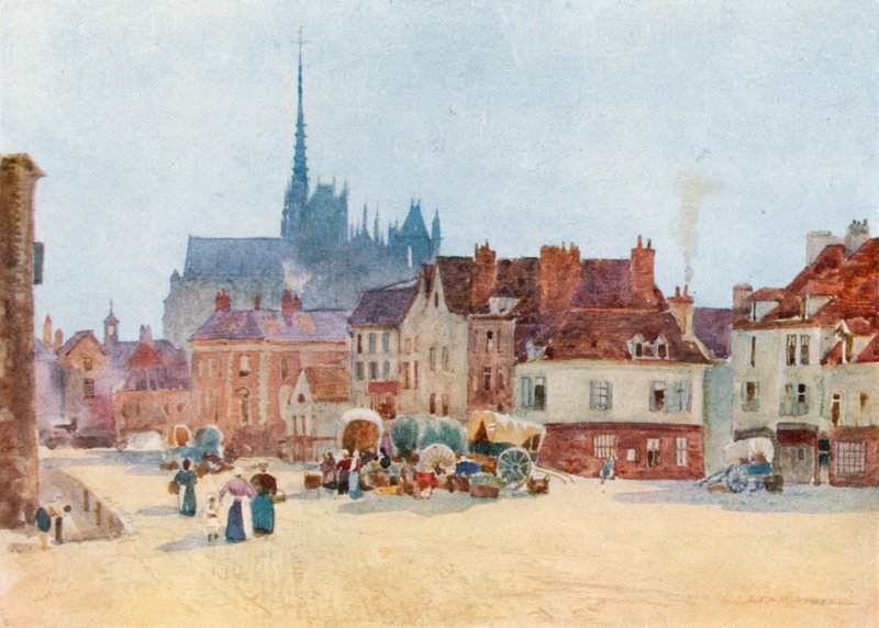 The Place Vogel, Amiens  by Herbert Menzies Marshall