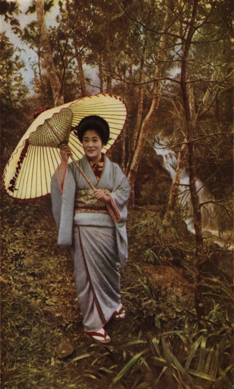 Ormanda Bir Duş (fotoğraf) by Herbert Ponting