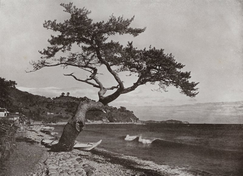 Atami (s/b fotoğraf) by Herbert Ponting