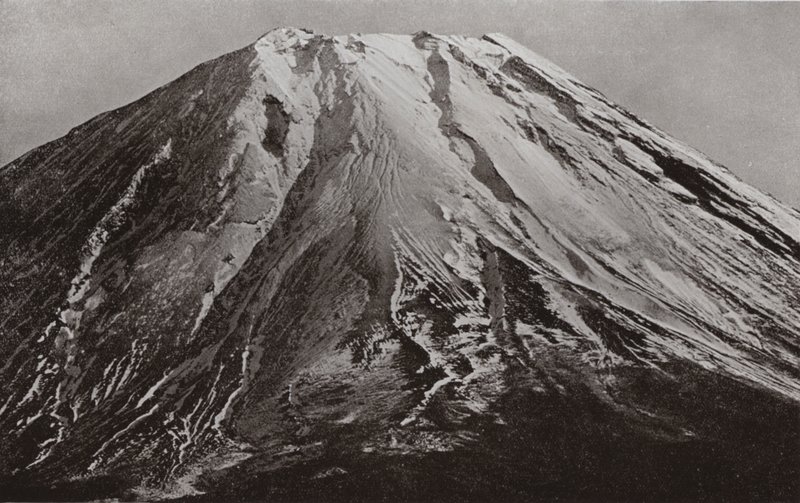 Fuji Arması, Shoji'den bir telefotoğraf by Herbert Ponting