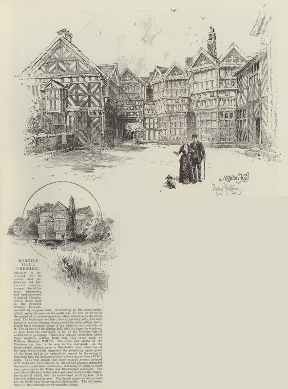 Cheshire'daki Moreton Salonu by Herbert Railton