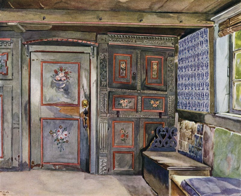 Çiçekli Genç Kız Portresi, c.1690 by Hermann Haase
