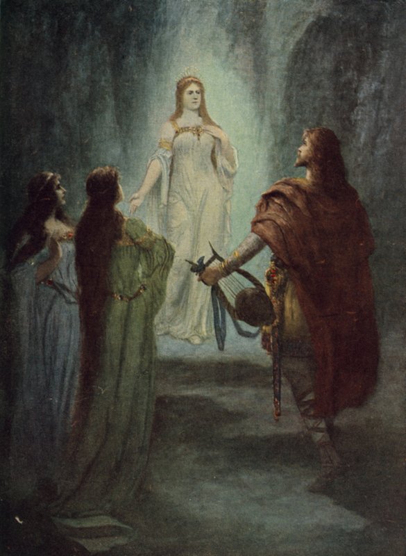He saw a beautiful woman  by Hermann Hendrich