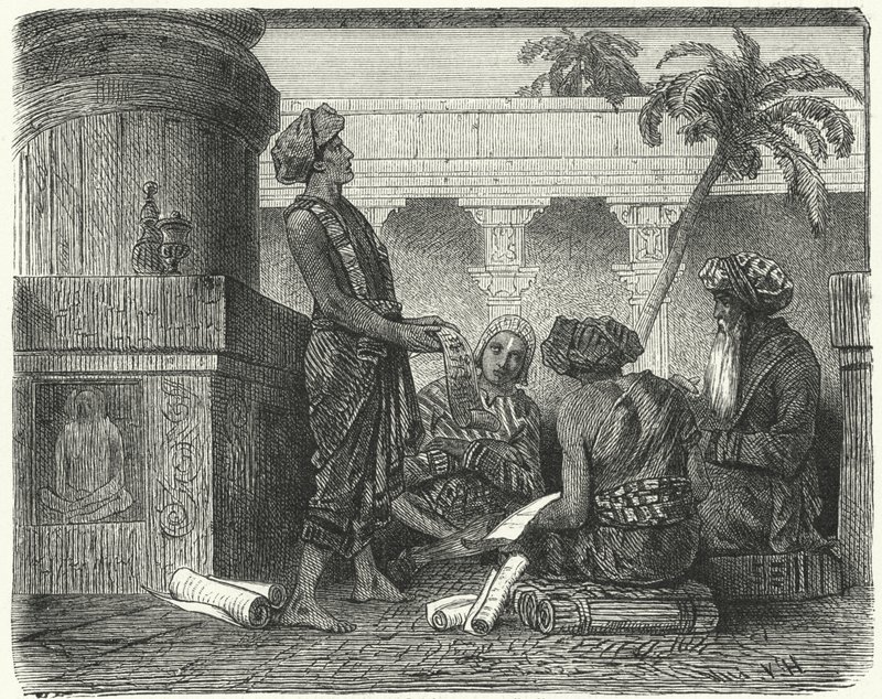 Eski Hindistan'da Brahmanlar by Hermann Vogel