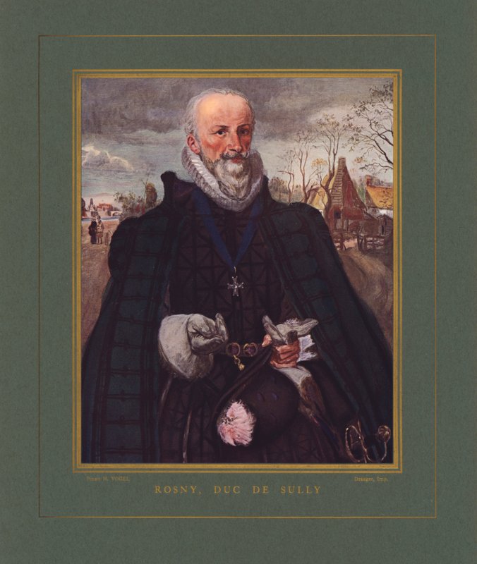 Maximilien de Bethune, Sully Dükü, Kral IV. Henry döneminde Fransa Başbakanı by Hermann Vogel