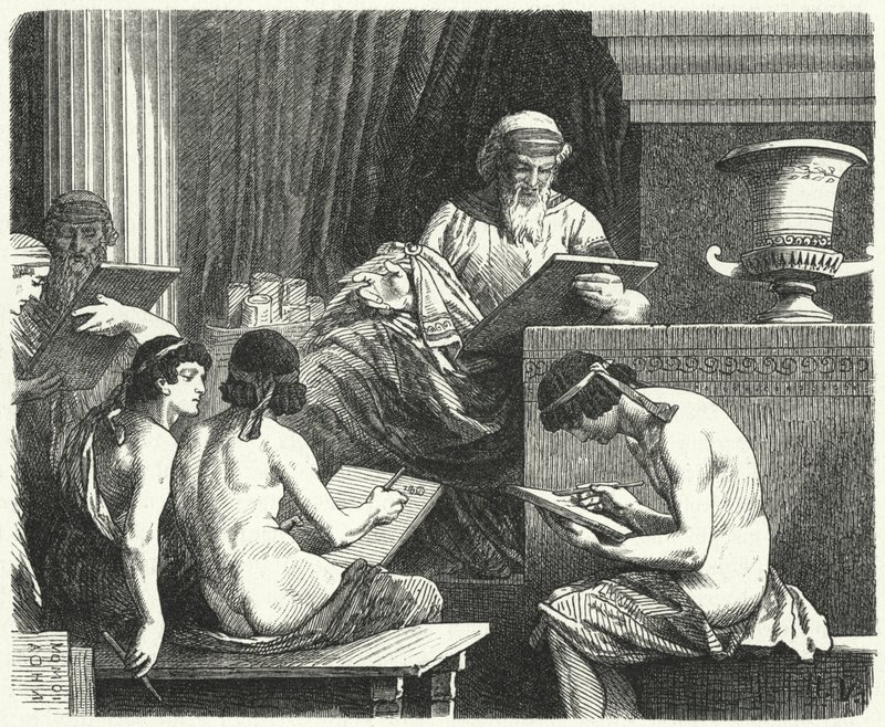 Atina Milletvekili Solon by Hermann Vogel