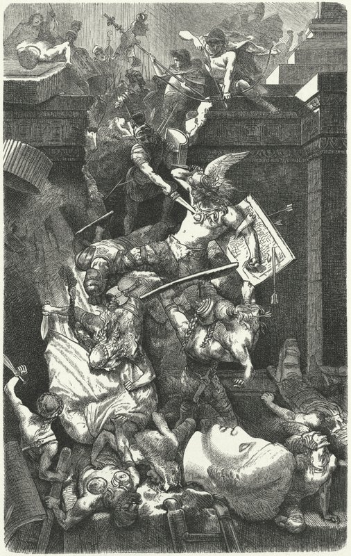 Vandallar Roma'ya Saldırıyor, 455 by Hermann Vogel