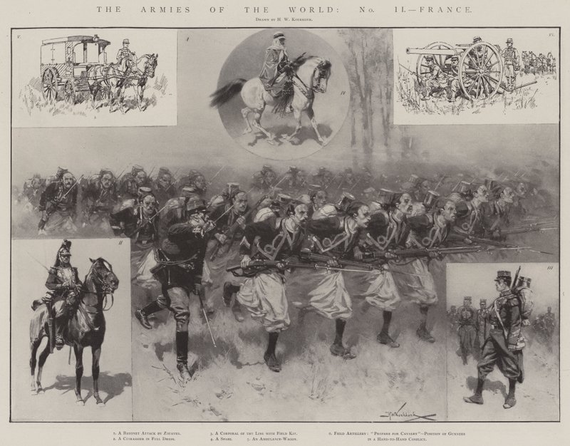 Dünya Orduları, Fransa by Hermanus Willem Koekkoek