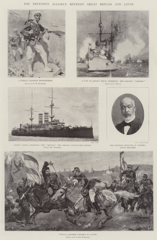 Büyük Britanya ve Japonya arasındaki Savunma İttifakı by Hermanus Willem Koekkoek