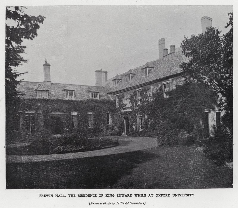 Frewin Hall, King Edward VII