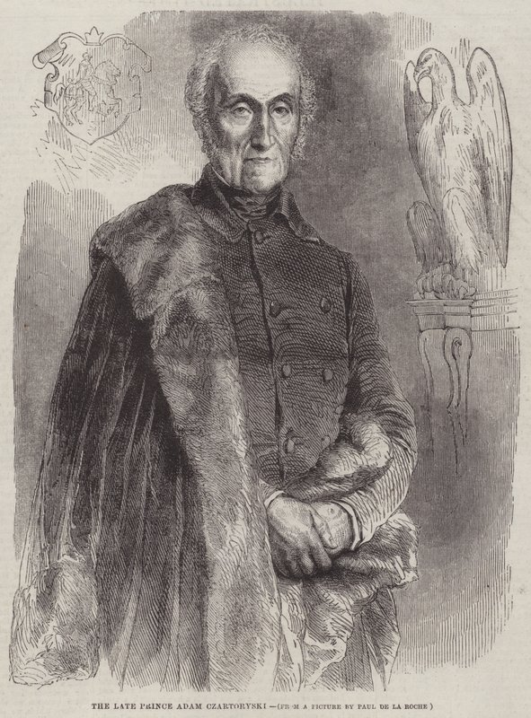 Merhum Prens Adam Czartoryski by Hippolyte Delaroche