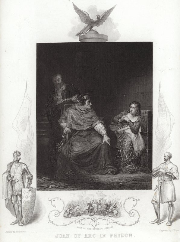 Joan of Arc hapiste by Hippolyte Delaroche