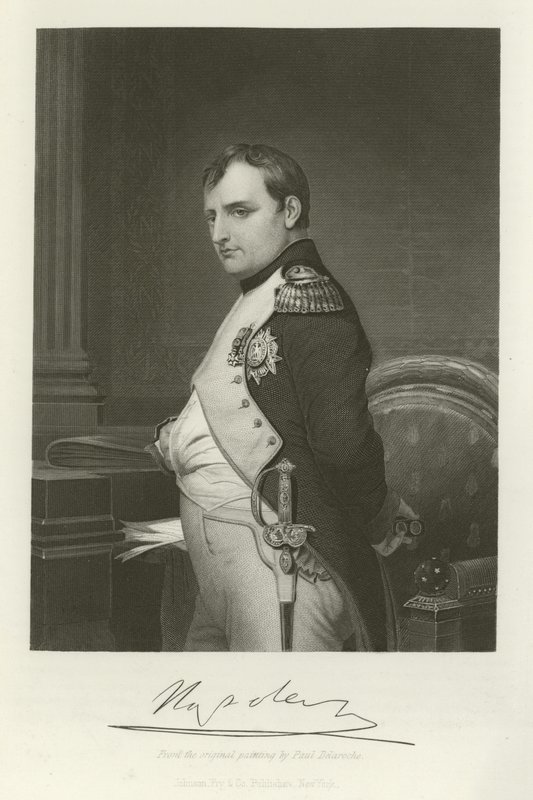 Napoleon  by Hippolyte Delaroche