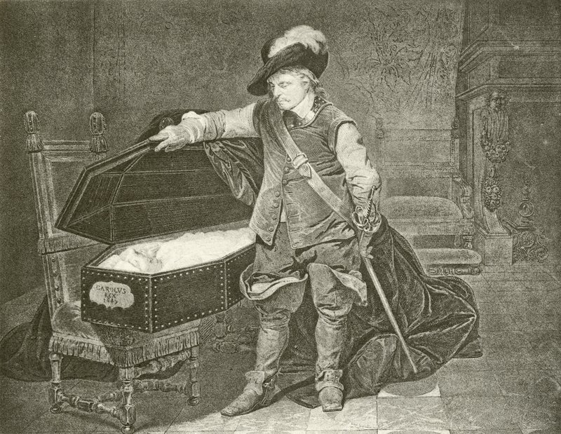 Oliver Cromwell, Kral I. Charles