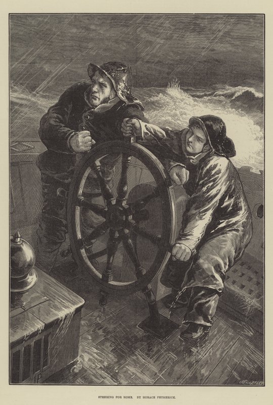 Steering for Home  by Horace Petherick