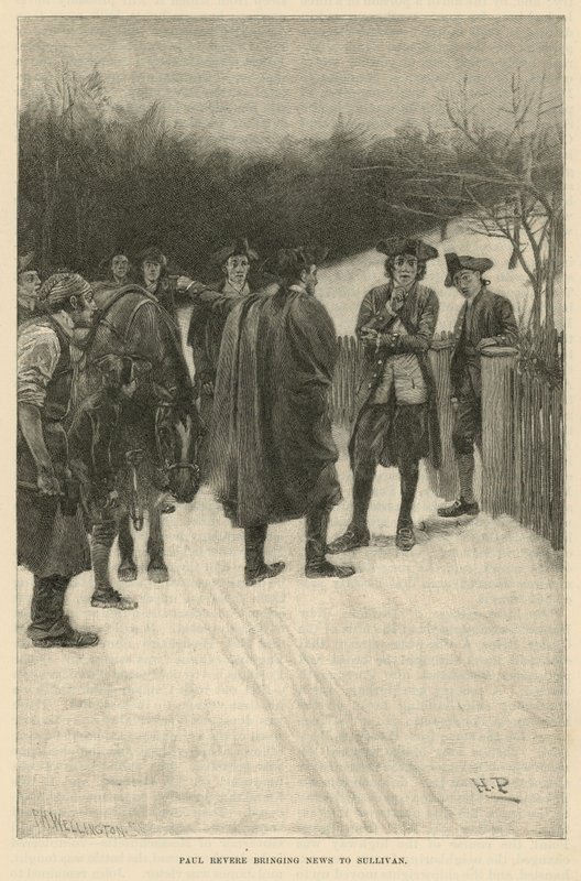 Paul Revere, Sullivan