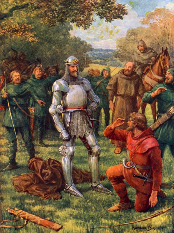 "Kral! Kral!" (renkli taş) by Howard Davie