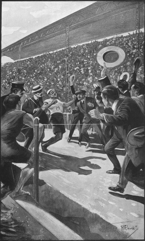 Fransız-İngiliz Sergisinde Olimpiyat Oyunları by Howard K. Elcock