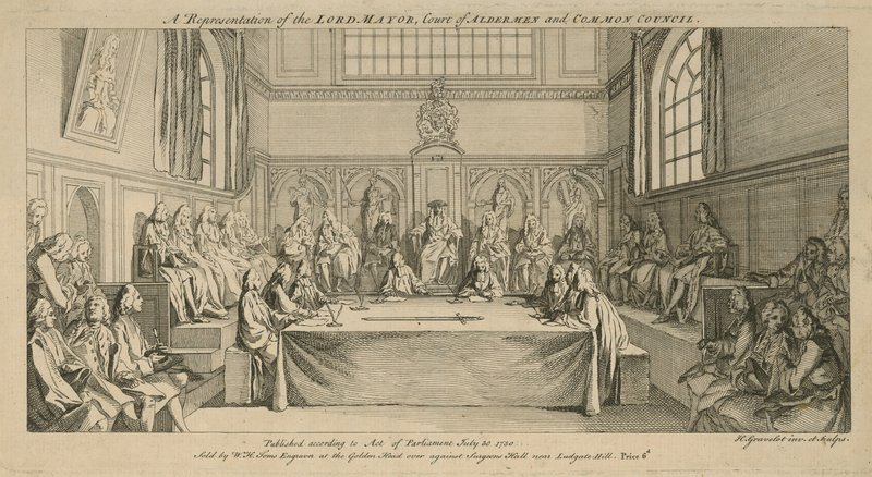 Lord Mayor, Aldermen mahkemesi ve Ortak Konsey