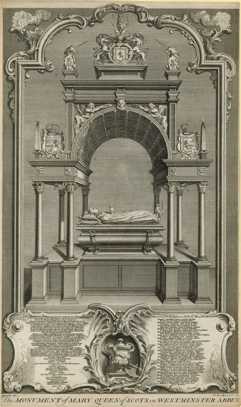 İskoç Kraliçesi Mary Anıtı by Hubert Francois Gravelot