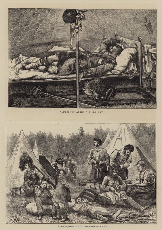 Aldershot, Highlanders