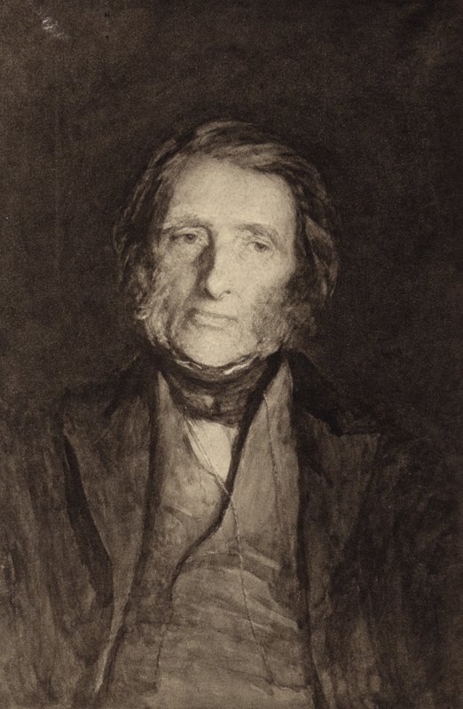 John Ruskin (1819-1900), İngiliz yazar, sanat eleştirmeni, sanatçı ve sosyal düşünür by Hubert von Herkomer