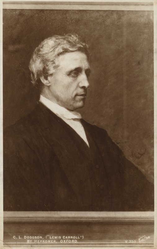 Lewis Carroll (1832-1898), İngiliz yazar by Hubert von Herkomer