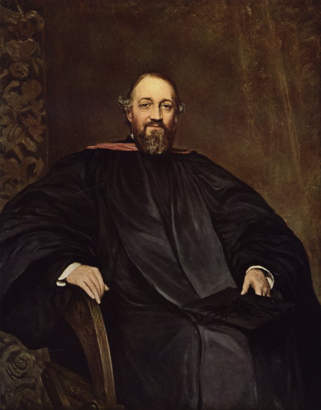 Muhterem H Montagu Butler, DD by Hubert von Herkomer