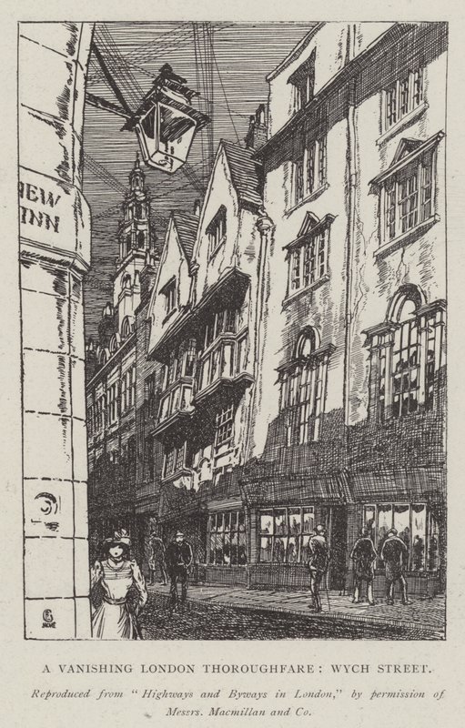 Ufuk Bir Londra Anayolu, Wych Caddesi by Hugh Thomson