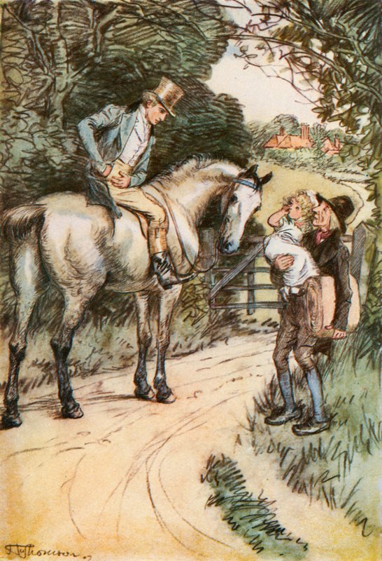 A Chance Meeting  by Hugh Thomson