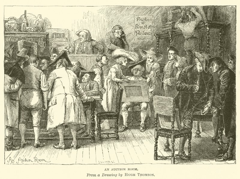 Müzayede Odası by Hugh Thomson