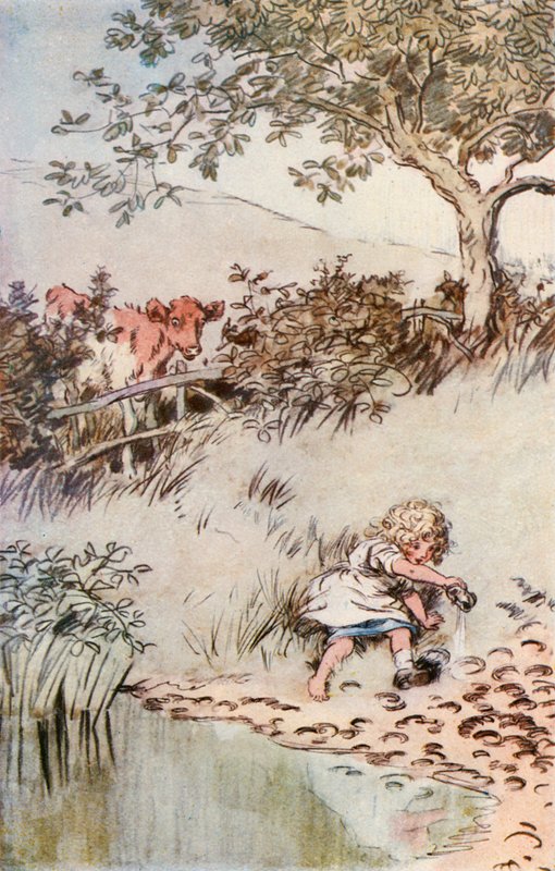 Eppie oturdu by Hugh Thomson