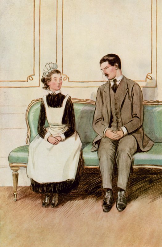 J M Barries The Admirable Crichton için İllüstrasyon by Hugh Thomson