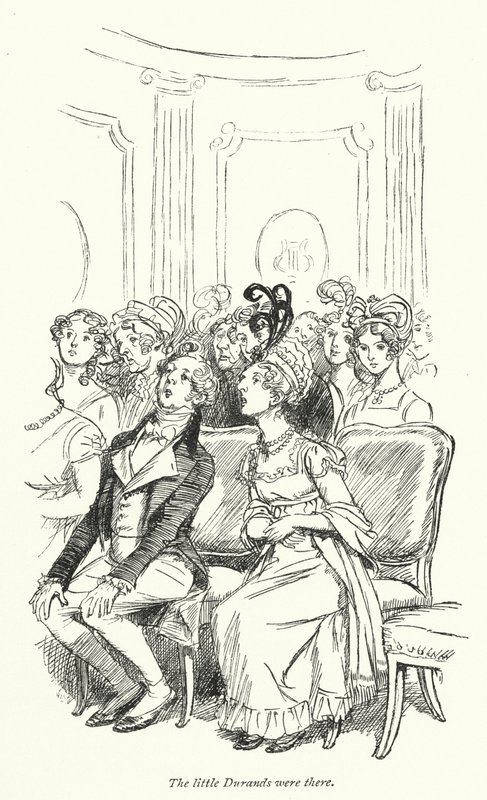 Jane Austen tarafından İkna için İllüstrasyon (lito) by Hugh Thomson