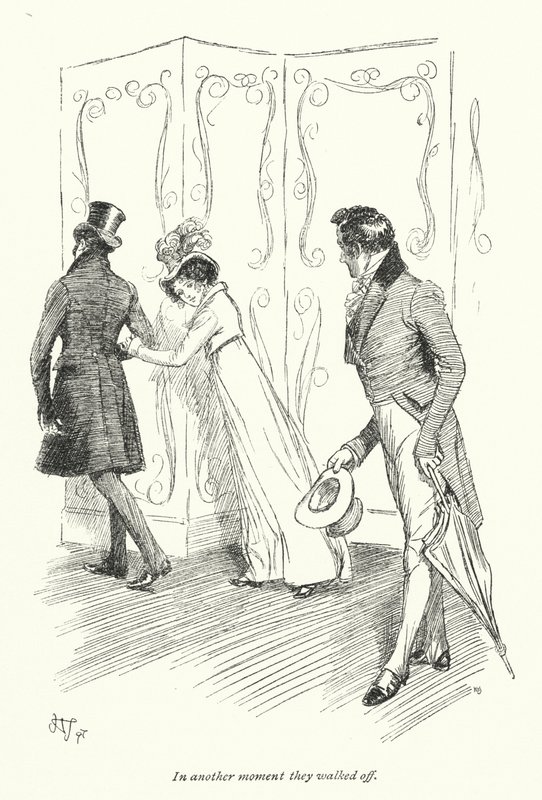 Jane Austen tarafından İkna için İllüstrasyon (lito) by Hugh Thomson