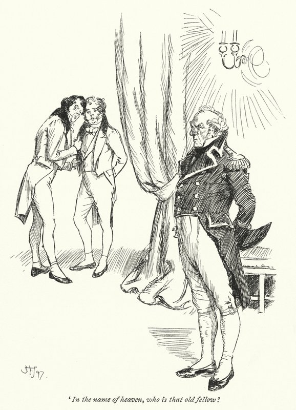 Jane Austen tarafından İkna için İllüstrasyon (lito) by Hugh Thomson