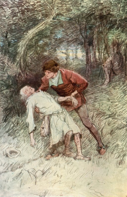 İstediğiniz Gibi Shakespeare için İllüstrasyon by Hugh Thomson