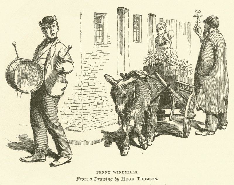 kuruş yel değirmenleri by Hugh Thomson