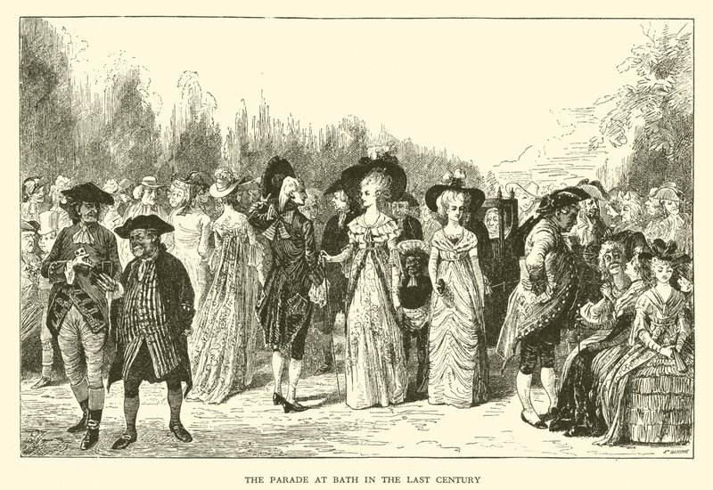 Geçen Yüzyılda Hamamdaki Geçit Töreni (gravür) by Hugh Thomson