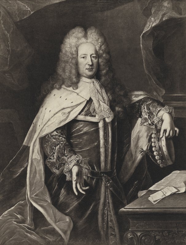 Henry St John, Vikont Bolingbroke by Hyacinthe Rigaud